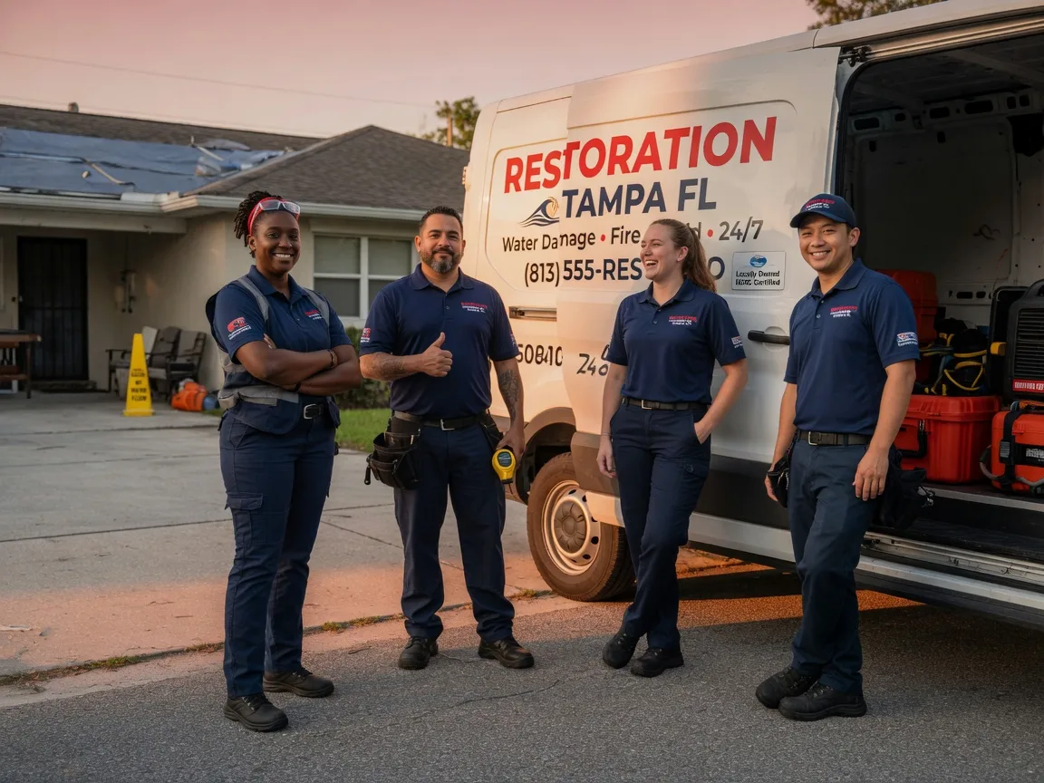 Water Damage Restoration company in Kirvin, TX