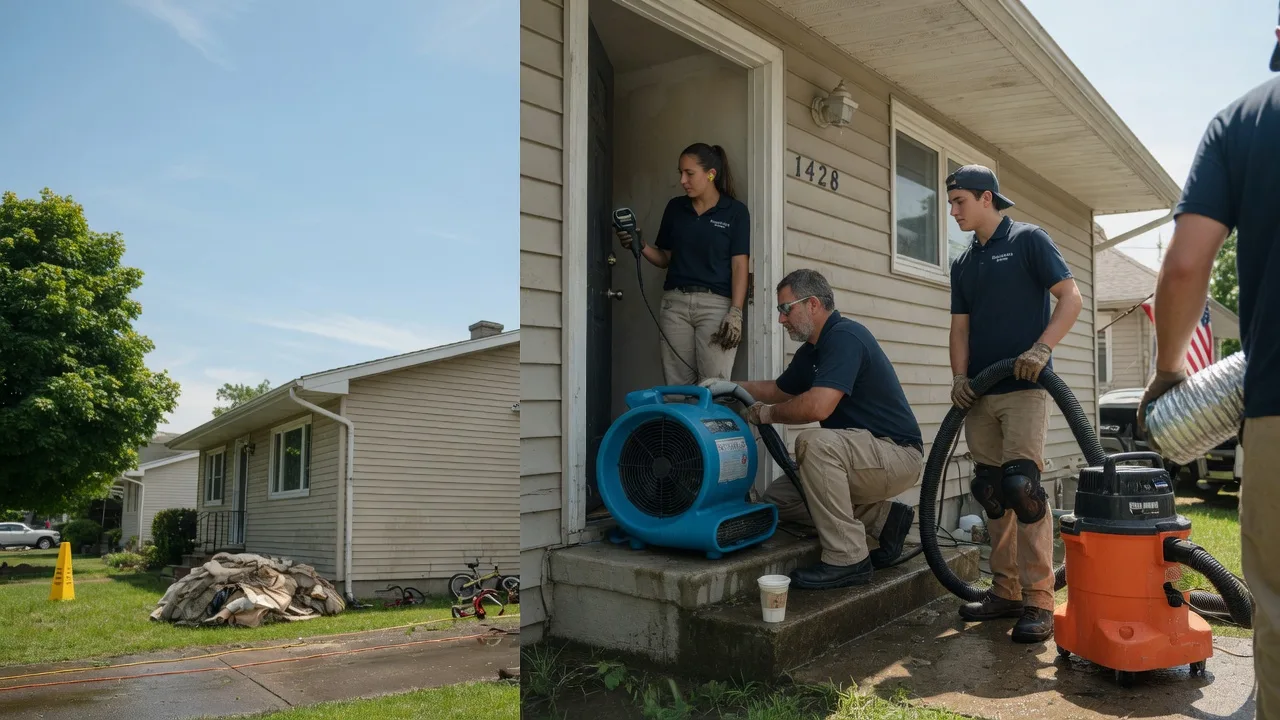 Water Damage Restoration in Kirvin, TX near me